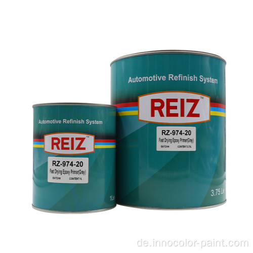 REZ Fast Trocky Automotive Formel System 1K Auto Body Refinish Paint 2k Autofarbe Kratzerreparatur Reparatur